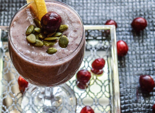 cranberry chia smoothie