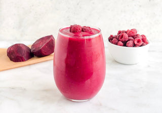 raspberry beet smoothie